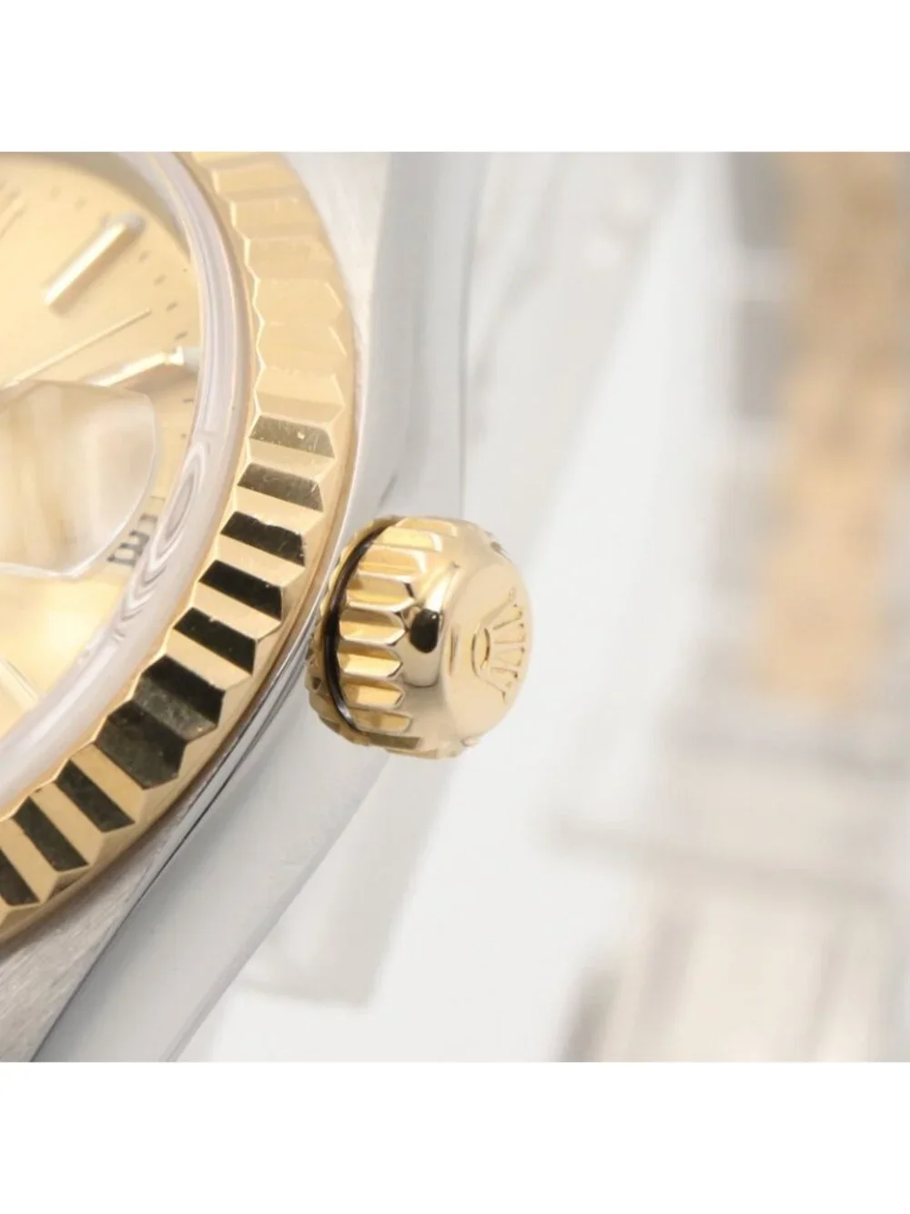 Rolex Watch Datejust P Number 18K Stainless Steel